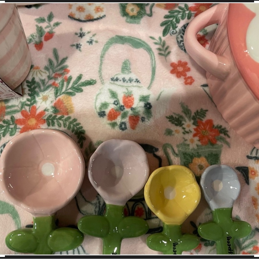 Colorful Ceramic Measuring Spoons - Picture 2 of 2